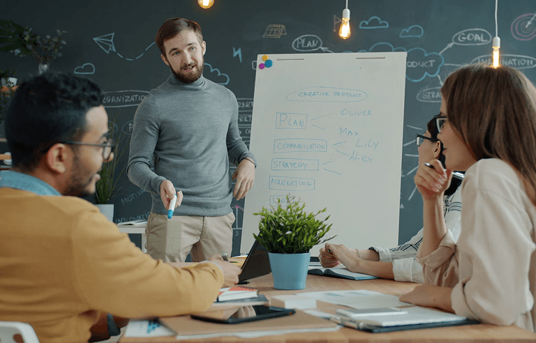 Arquitectura de producto en pizarras